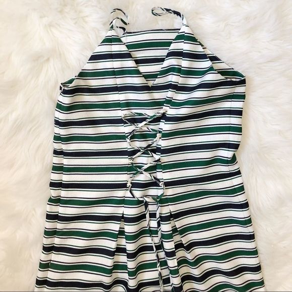 NWT J.O.A. Striped Midi Dress - Picture 3 of 6